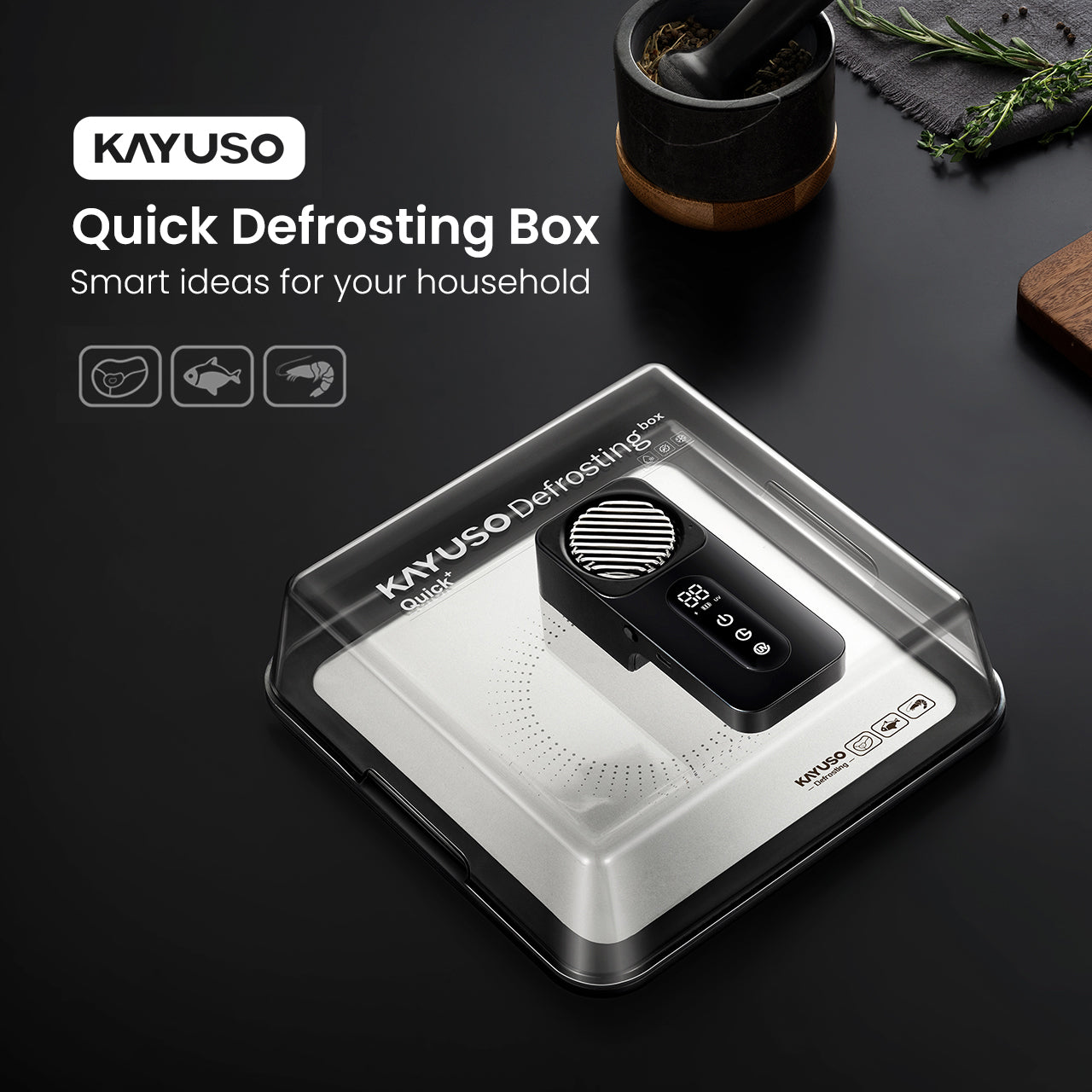 Reservation $1 for KAYUSO Quick Defrosting Box